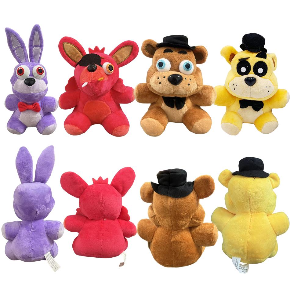 Five Night At Freddy Fnaf Plush Adorable Playthings Doll Bonnie Bear Foxy Cartoon Stuffed Dolls Freddy Playthings Designed For Children Fans Gifts