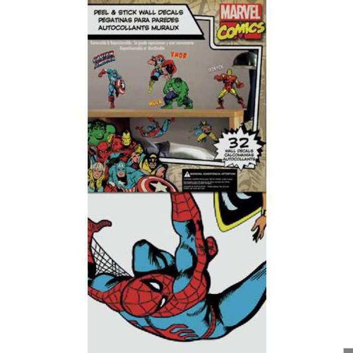 Stickers repositionnables Marvel Classic