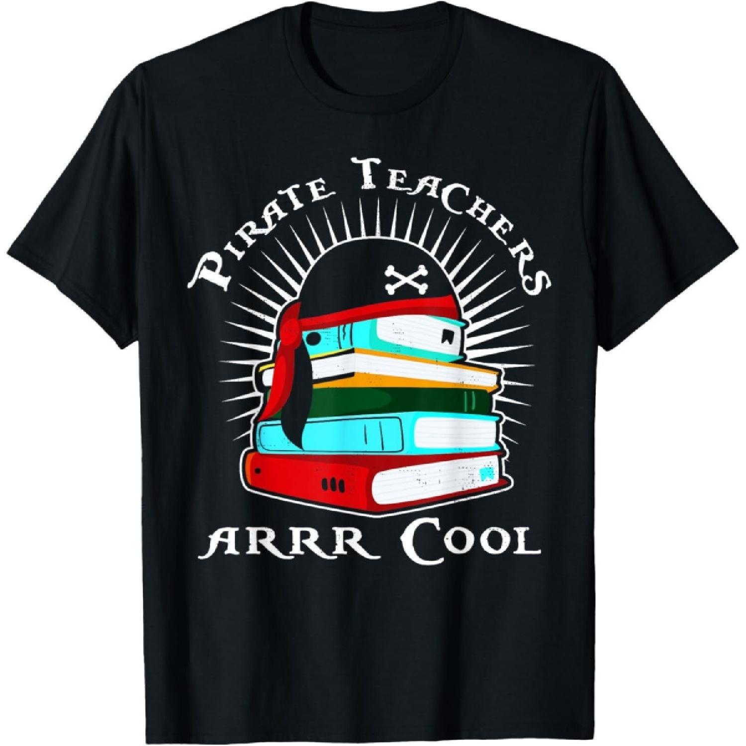 Pirate Teacher design, Teacher gift, Educational design Men Women T-Shirt S