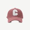 Fashion Corduroy Baseball Cap Ladies Letter C Snapback Hat Women Shopping Dress Up Adjustable Casual Caps Hip Hop Hats