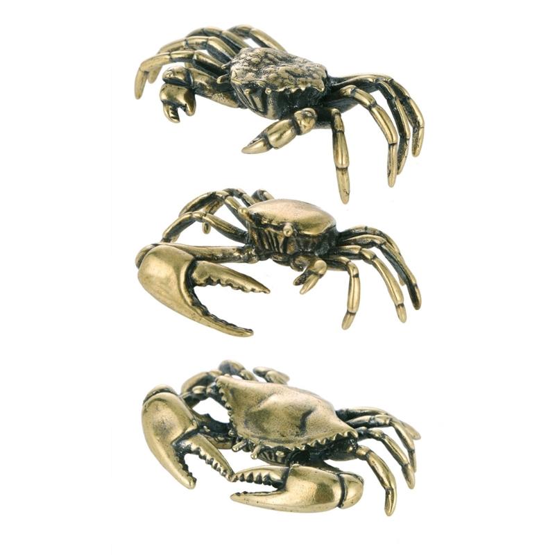 

Metal Crabs Statues Figurines Retro Crabs Statue Figurines Sculptures Tabletop Centerpieces Home Decors Collectibles