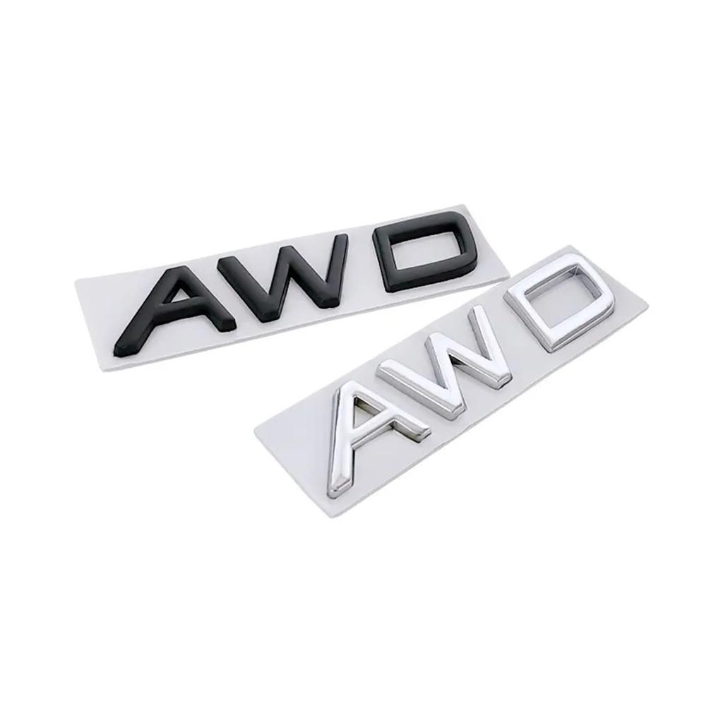 ALMVIS 3D Metal T5 T6 AWD Logo Rear Trunk Tailgate Badge Emblem Sticker Volvo