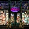 OPEN Letters Shaped Hanging LED Neon Light Shop Signs USB LED Light For Home Store