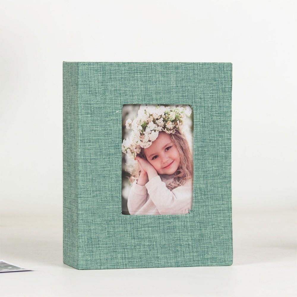 Cloth Cover Scrapbook Album Laminated Photo Storage Slip-in Picture Albums  Baby Growth Record