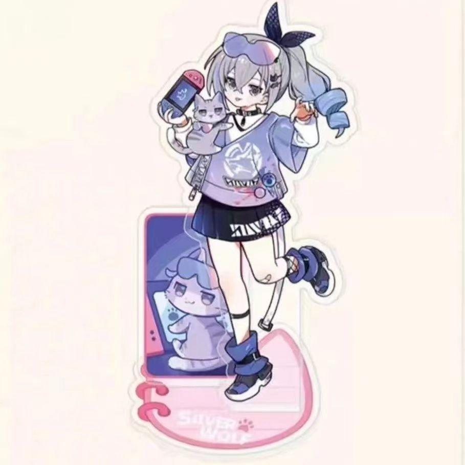 

10 см Мини Акриловая Подставка Honkai Star Rail Фигурка Игрушка Кафка Блейд Фигурки Настольное Украшение для Дома 10cm