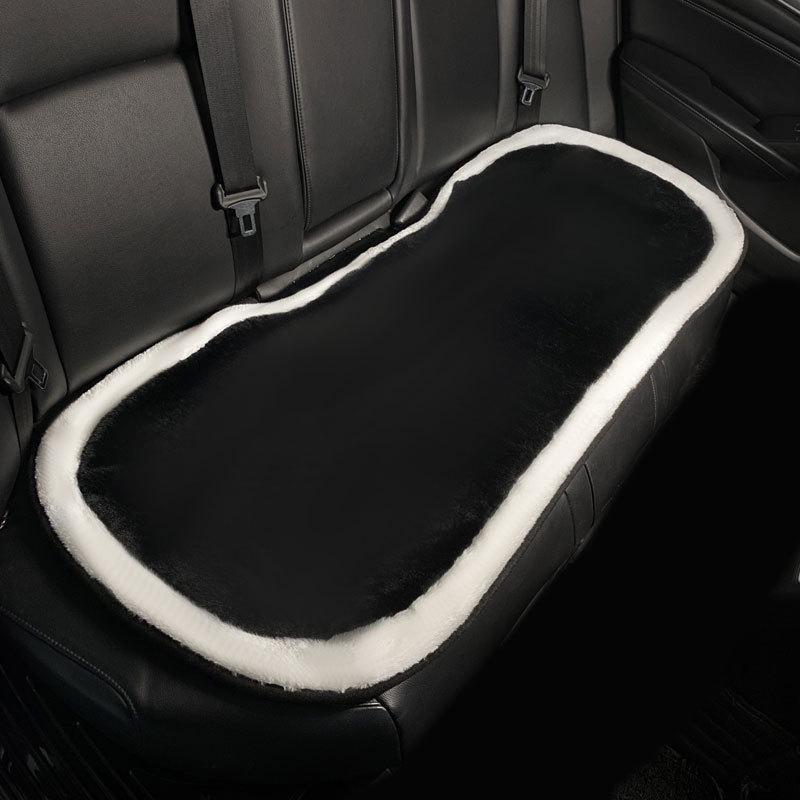 Plush Dog Headrest Pair - Cute Winter Neck Support for Car