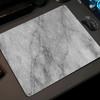 Monochrome Marble Texture Small Mouse Pad 45X50 50X50 Laptop Mousepad Keyboard Mat Desk Protector Fluid E-sports Gaming Pads