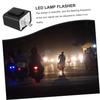TOPPERFUN 4 Relay Motorcycle Turn Flasher Motorcycle Switch Motorcycle Turn Light Flasher Turn Flasher Motorcycle Turn Signal