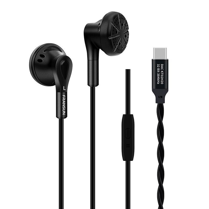 Third Generation HiFi Wired Type-C Headphones with Microphone