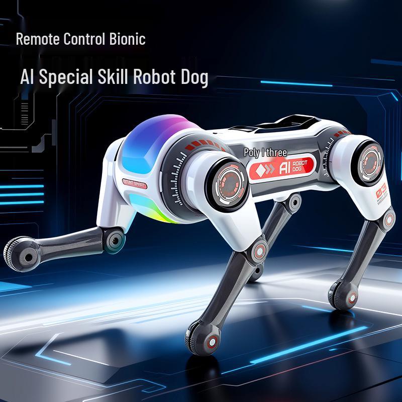 Children's Educational AI Robot Dog: Voice & App Controlled Mechanical Toy