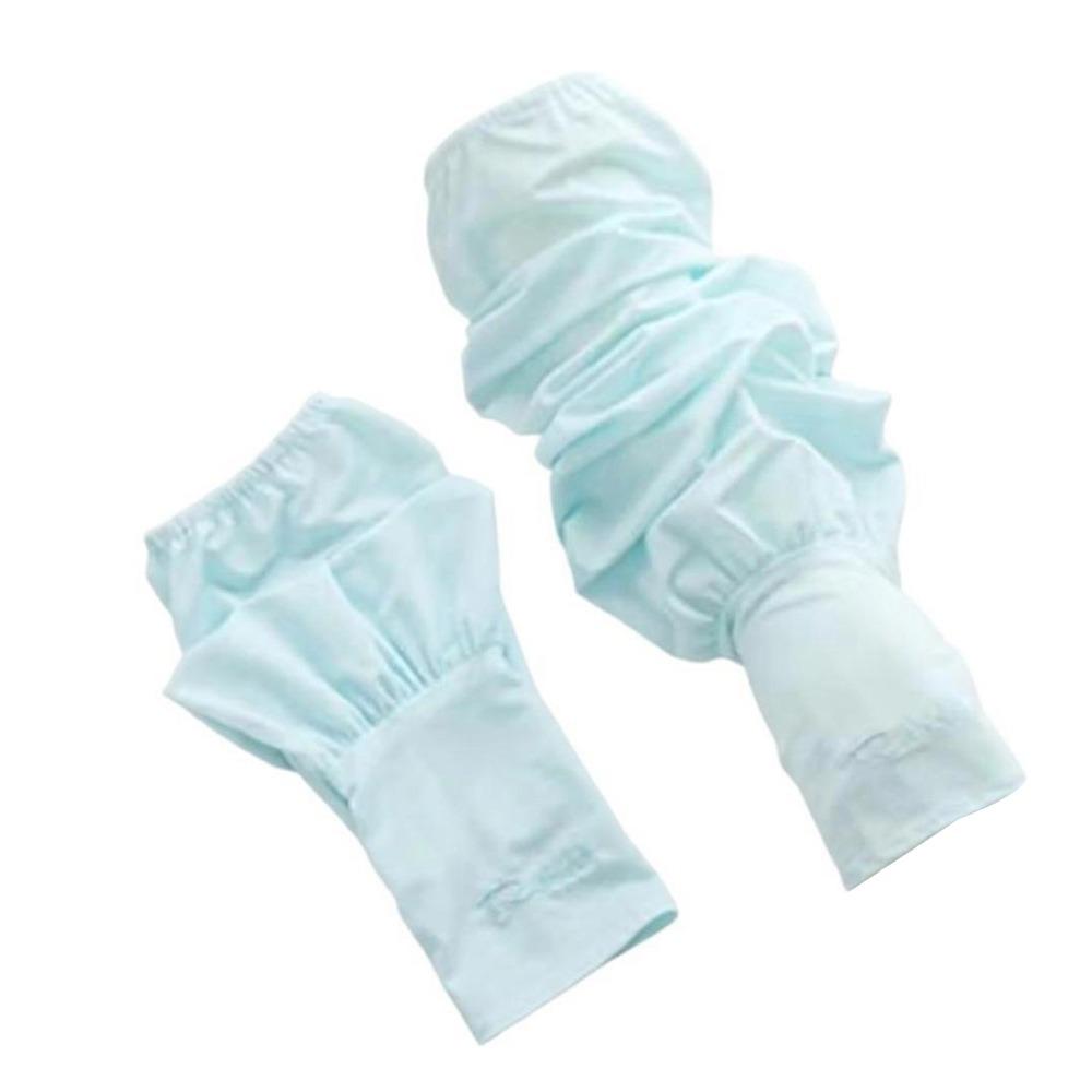 New Ice Silk Sunscreen Arm Sleeves Loose Fit Breathable Sun Protection Glove UV Protection Sun Protection Tools