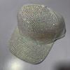 Summer Korean Version Colorful Rhinestone Baseball Cap For Women Sun Protection Sunshade Personality Full Diamond Cap For Men