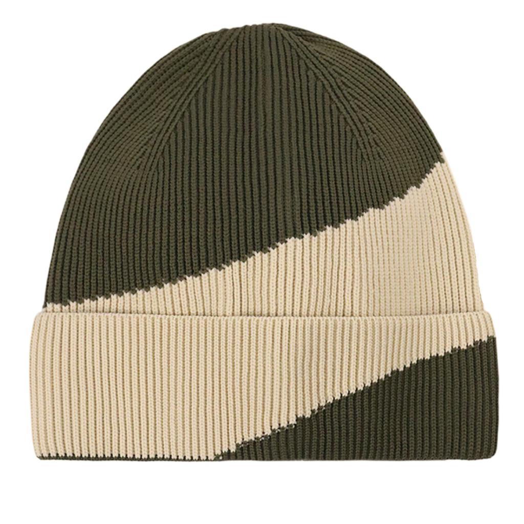 Men's And Women's Color Blocked Knitted Hat, Big Head Circumference, Cold Hat, Men's Lazy Style