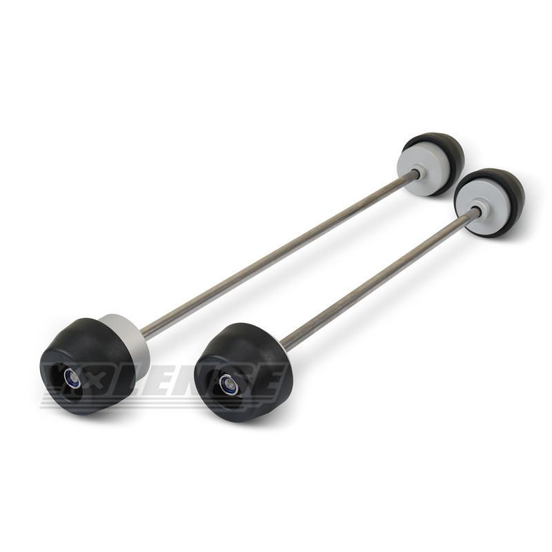 Motorcycle Accessories Front & Rear Axle Fork Crash Sliders Wheel Protector For ZX6R ZX636 ZX-6R ZX 6R -2024