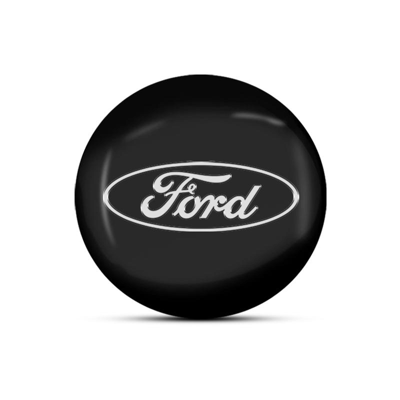 4 szt. Emblemat Samochodowy Naklejki na Dekielki Felg Samochodowych Akcesoria Samochodowe Dla Forda Focus MK3 Ranger Fiesta S-Max Mondeo MK4 Kuga