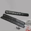 50-90cm PU-Leder Flöten-Aufbewahrungstasche Organizer Tragbar Bambusflöten-Schutz Aufbewahrungskoffer Musikinstrument Flötenzubehör