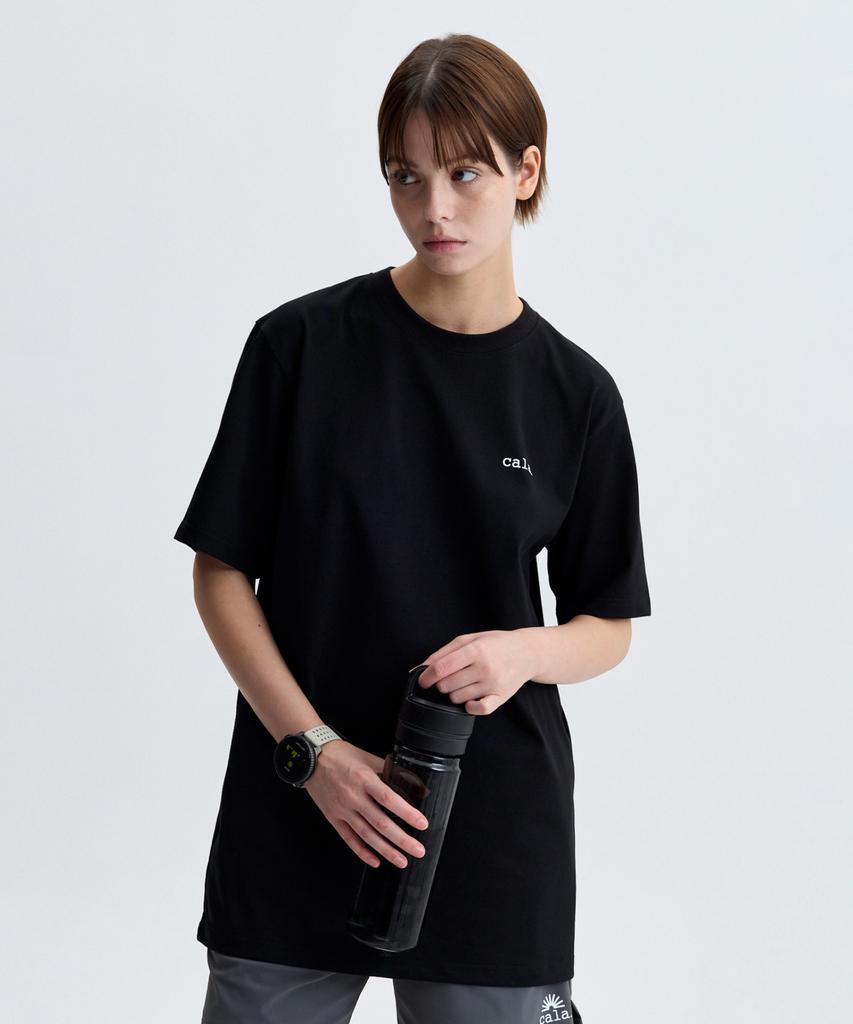 Kalla Logo Performance Balance Fit Short Sleeve T-Shirt_Black