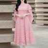 ZANZEA Women Shawl Blouse and Sleeveless Slip Lace Dress Casual Two Piece Sets