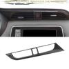 For Nissan Kicks 2018-2024 Carbon Fiber Center Console AC Air Outlet Vent Trim