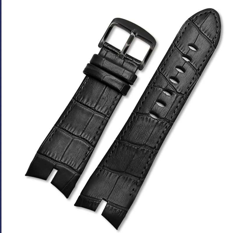 26mm Deri saat kayışı Roger Dubuis İçin EXCALIBUR serisi saat kayışı 42mm kadran RDDBEX0405 Çelik toka Erkek Aksesuarları