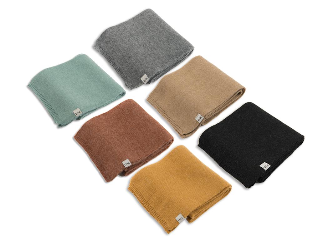 UNLC (Unisex) Soft Knit Short Muffler (6 Colors)