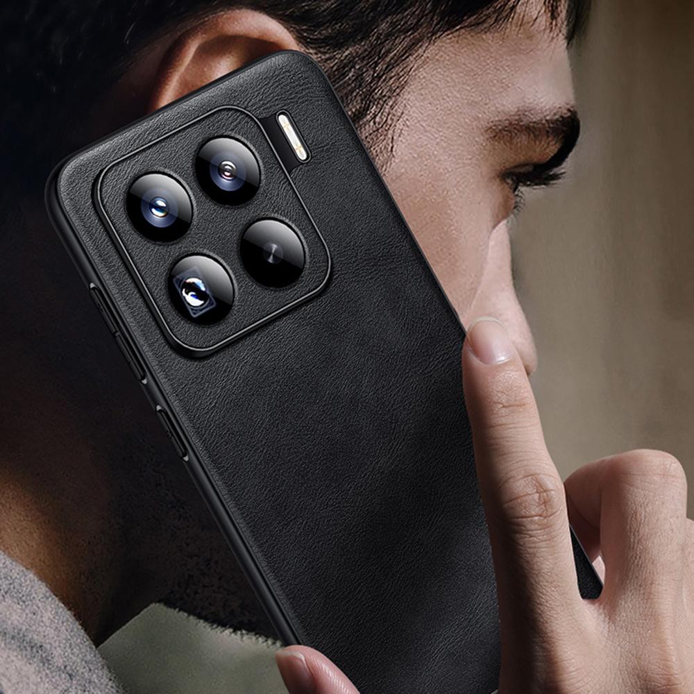 SULADA For Xiaomi 15 Pro Case PU Leather+TPU+PC Back Phone Cover