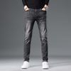 JYL Spring and Autumn New Retro Jeans Men's Narrow Elastic Pants