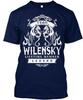 Team Wilensky Lifetime Member Legend - Wilenksky T-Shirt Made In USA S To 5XL