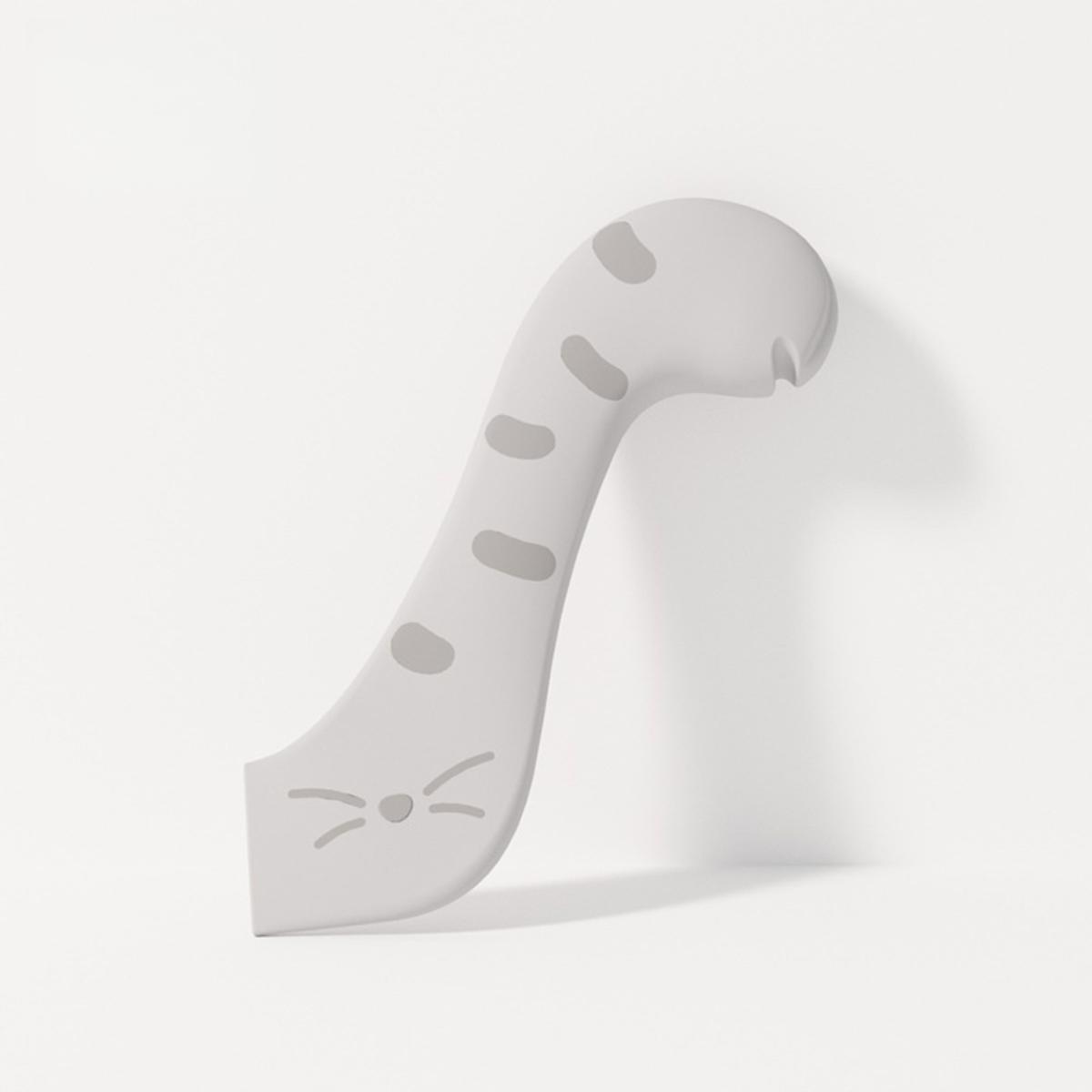 

Ложка для питомца Многофункциональная открывалка для консервов Ложка для кормления влажным кормом Крышка для запечатывания консервов для питомцев Хранение продуктов Аксессуары для кошек и собак one size серый