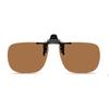 Men Polarized Sunglasses Clip Can Be Flipped Up Myopia Glasses Clip Anti-UV400 Night Driving Fishing Glasses Accessory