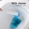 16pcs Toilet Brush Replace Heads Disposable Water Soluble Cleaner Toilet Brush Refills for Bathroom