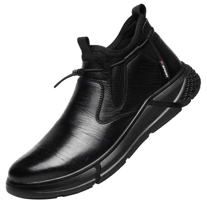 

Waterproof Sport Work Shoes Men Shoes Steel Toe Safety Boots Men s Work Sneaker Rotated Button Easy Wear Work Safety Boots 40