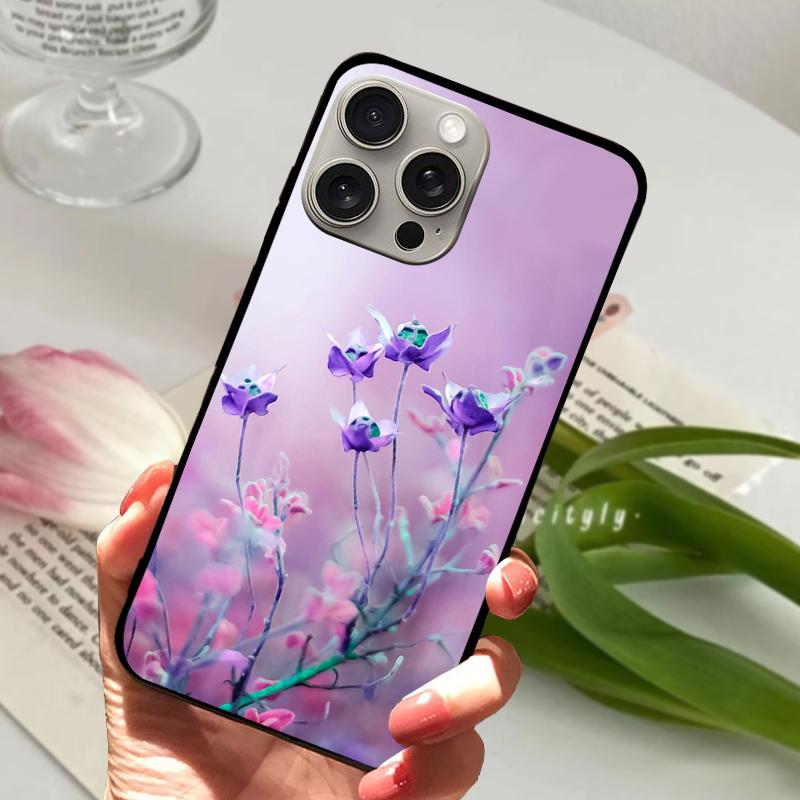 

Popular Patterns For iPhone 15 Plus Case On iPhone15 Soft Silicone TPU Phone Cover For iPhone 15 Pro Max Protector Coque Funda iPhone 15 Pro Max