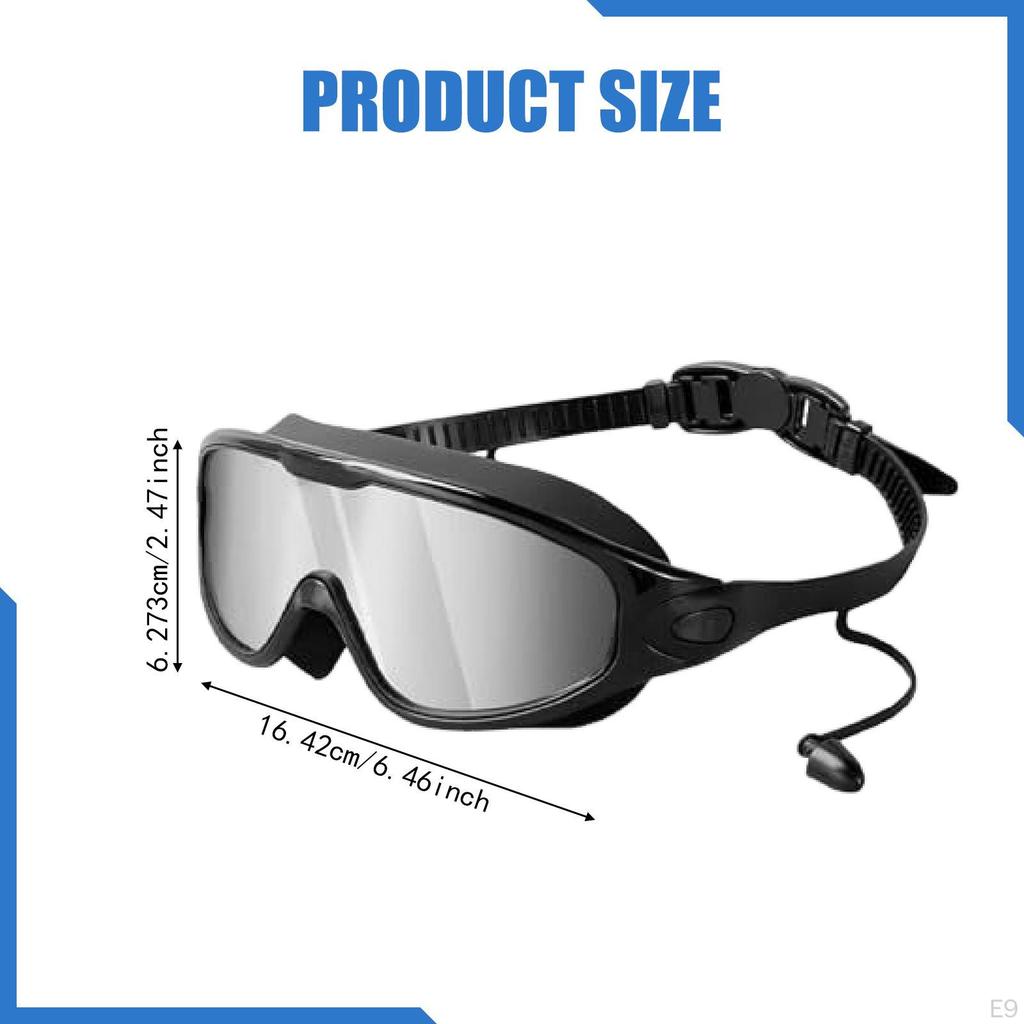 Adult Swimming Goggles, Portable, Waterproof, Optimal Eye Protection, Professional Goggles