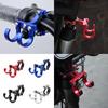 Aluminum Double Hook Easy to Install Double Hook for Motorcycle & Scooter Riders for for Hanging Helmets & Gear