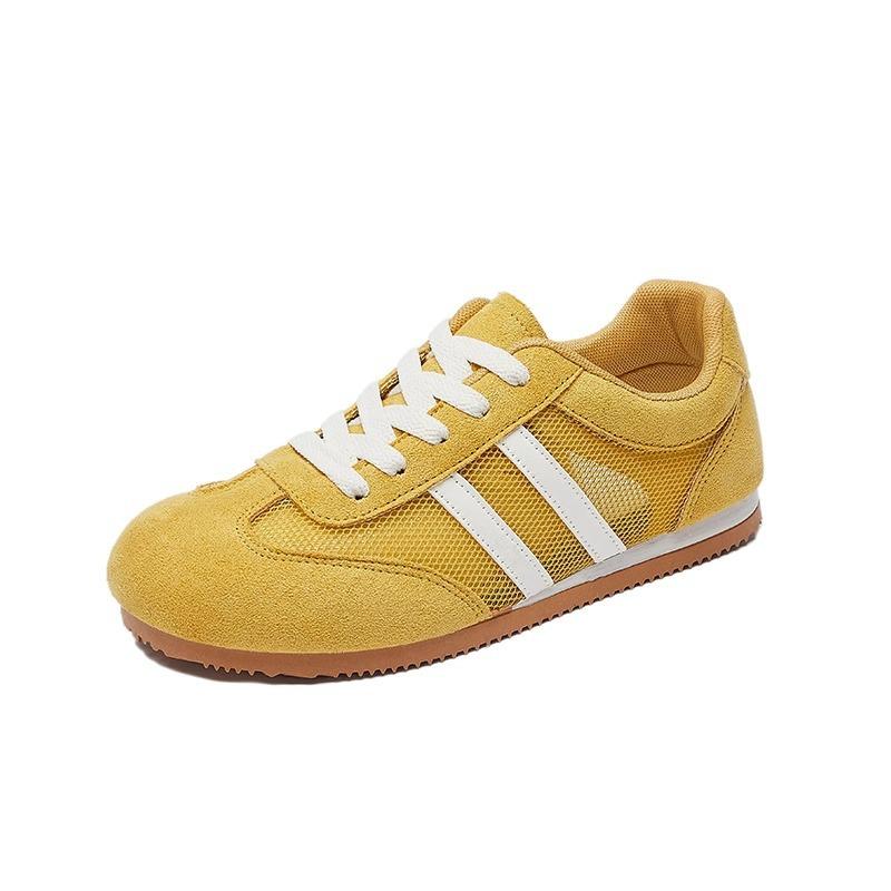 Dexun Shoes Women's Shoes 2025 Summer New Mesh Breathable Forrest Gump Shoes Casual Little White Shoes Sports Flat Baseplate Shoes