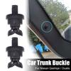 2 Stück Kofferraum-Schnalle 79916-JD00A Auto-Kordel-String Gepäckablagen-Clips Passend für Nissan Qashqai J10 J11 Rogue Sport Note E11 Schwarz N1A8