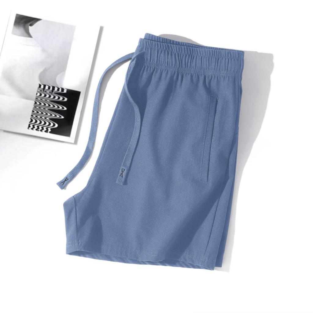 Shorts de plage décontractés d'été pour femmes, amples, respirants, haute élasticité, soie glacée, séchage rapide