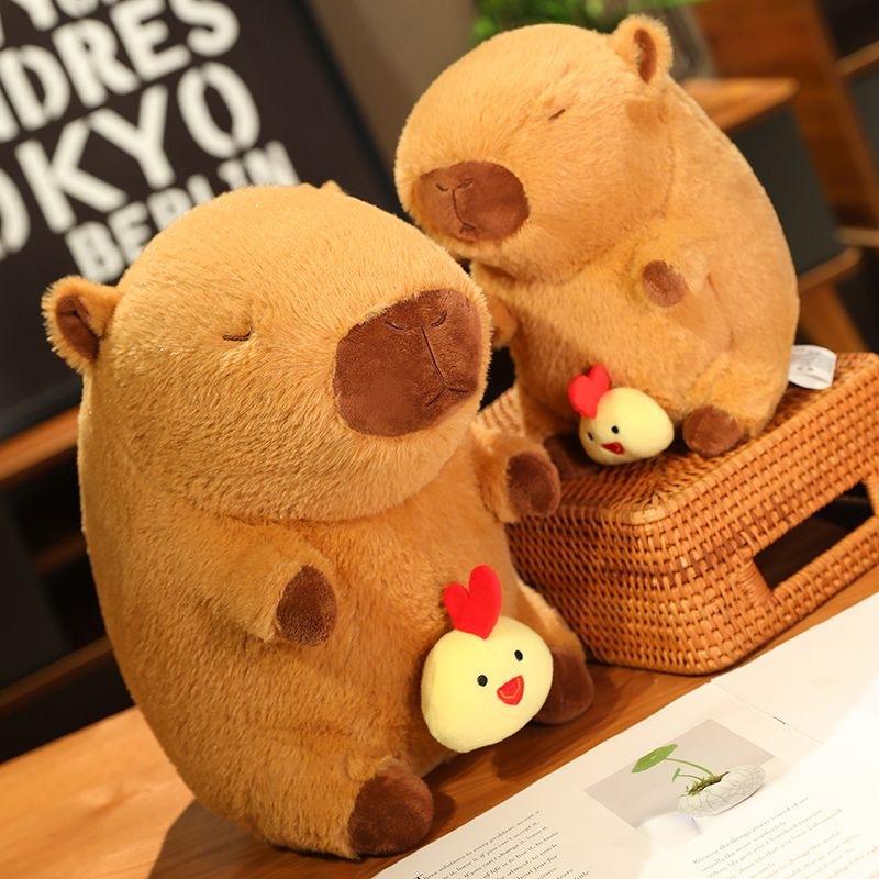 Kapibara Doll Plush Toy Chick Water Guinea Pig Doll Throw Pillow Doll Ugly Gift For Girls
