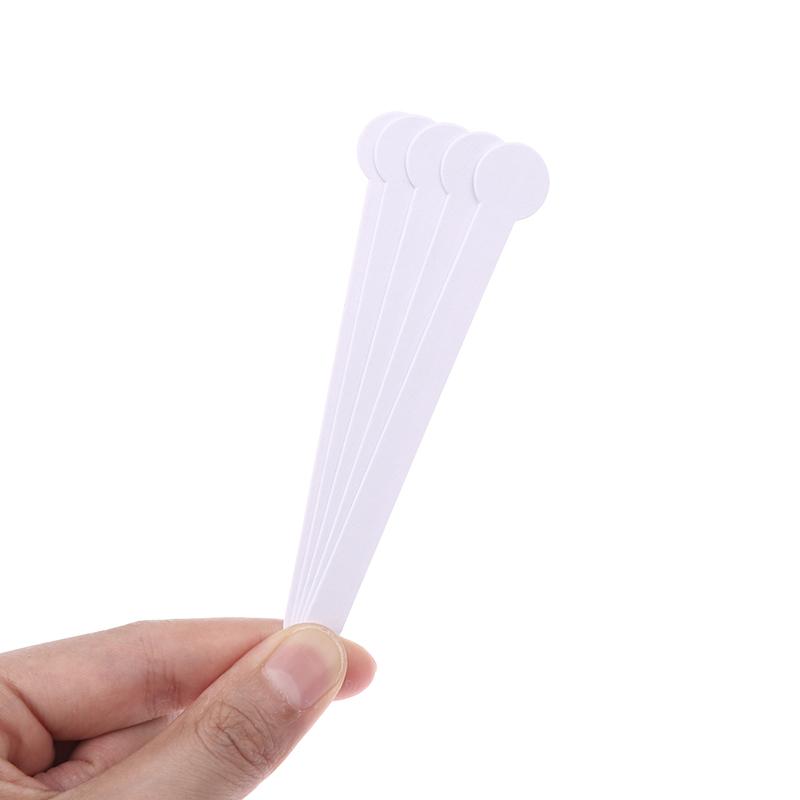 100Pcs Oils Testing Strip Aromatherapy Tester Paper Perfume Test Paper Strips For Fragrances Essential Oils Spice