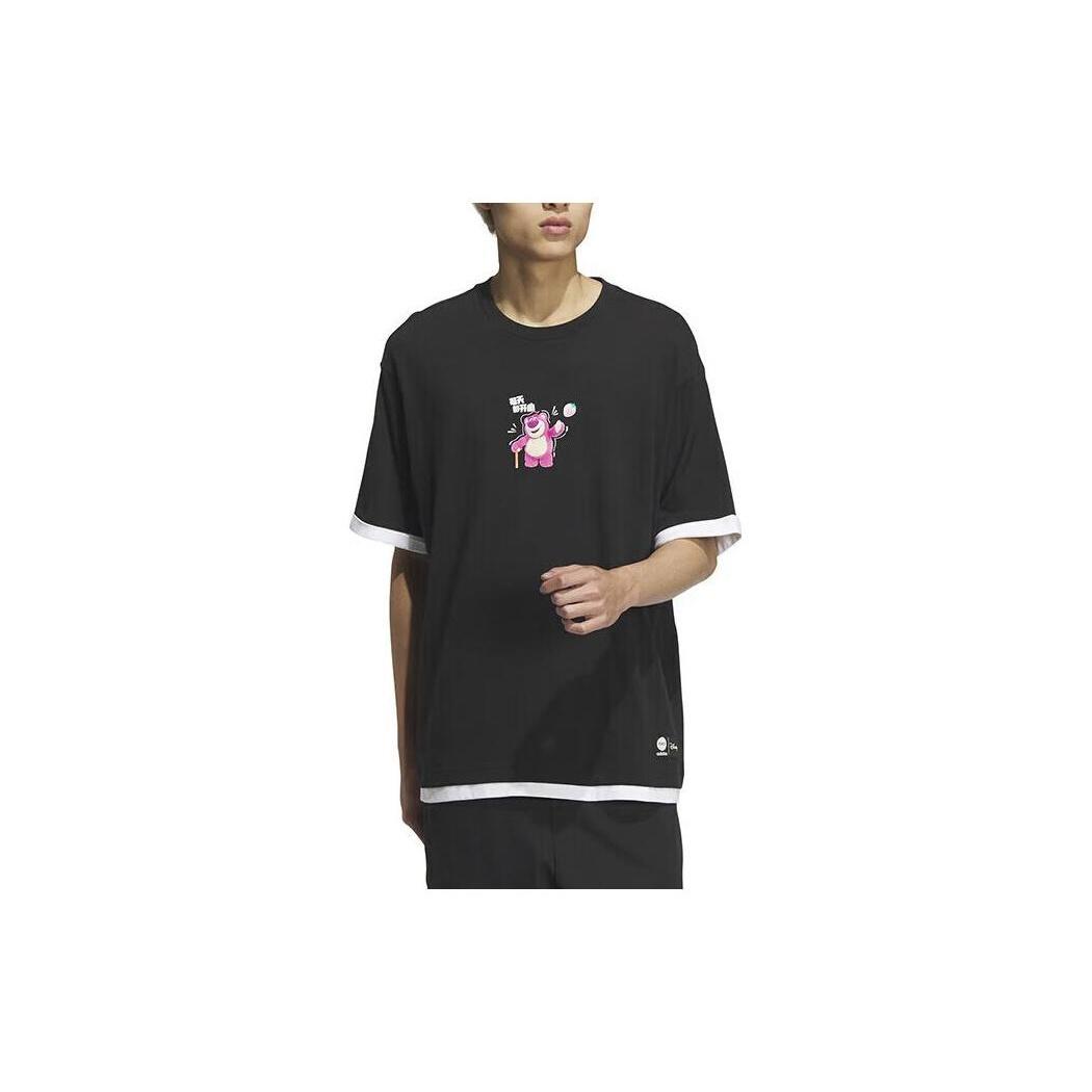 adidas Lotso T-Shirts Asia Sizing  Black  Men s IP4051 L