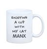 Manx -Kubek Z Grafiką I Napisem Marki Art-Dog