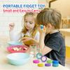 6/12/18 SZT Pierścionki Sensoryczne Zabawki Fidget Autyzm Uspokajające Redukcja Stresu Zestaw Pierścionków na Palce Prezenty dla Dzieci Nagroda w Klasie dla Ucznia