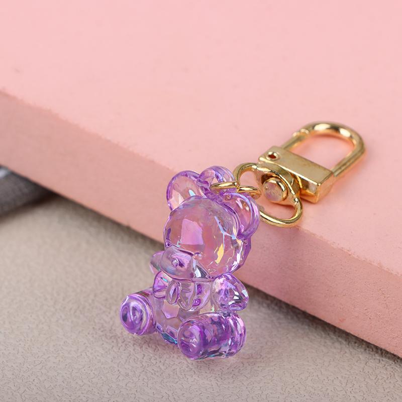 Niedlicher Bär Schlüsselanhänger Kawaii Airpods Schlüsselanhänger Zubehör Anhänger Für Kleidung Rucksack Schlüsselring Handy Anhänger Paar Geschenk