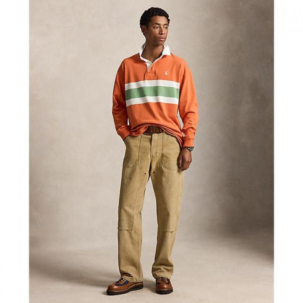 Polo Ralph Lauren Men S Big Fit Stripe jerSey Rugby Shirt Mnpokni16825289800