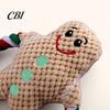 Plush Dog Toy with Sound Christmas Toy, Squeaky Chew Cotton Rope, Bite Resistant Pet Toys for Aggressive Chewers Holiday Small Medium Dogs,