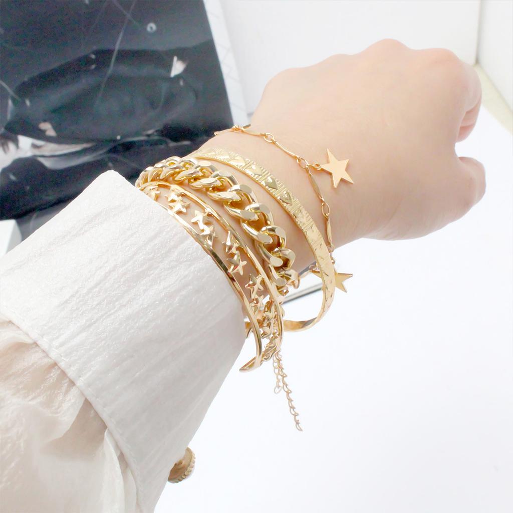 Bransoletka Vintage dla Kobiet Statement Mankiety Bransoletki Akcesoria Biżuteria Imprezowa