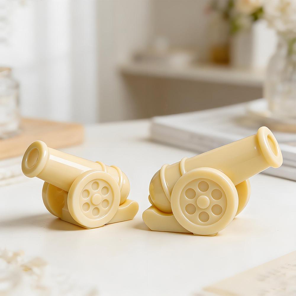 Resin Mold Plaster Mold Non-Toxic Epoxy Resin Mould Cannon Silicone Mold Soft For Resin Ornaments Art Projects Gift Making