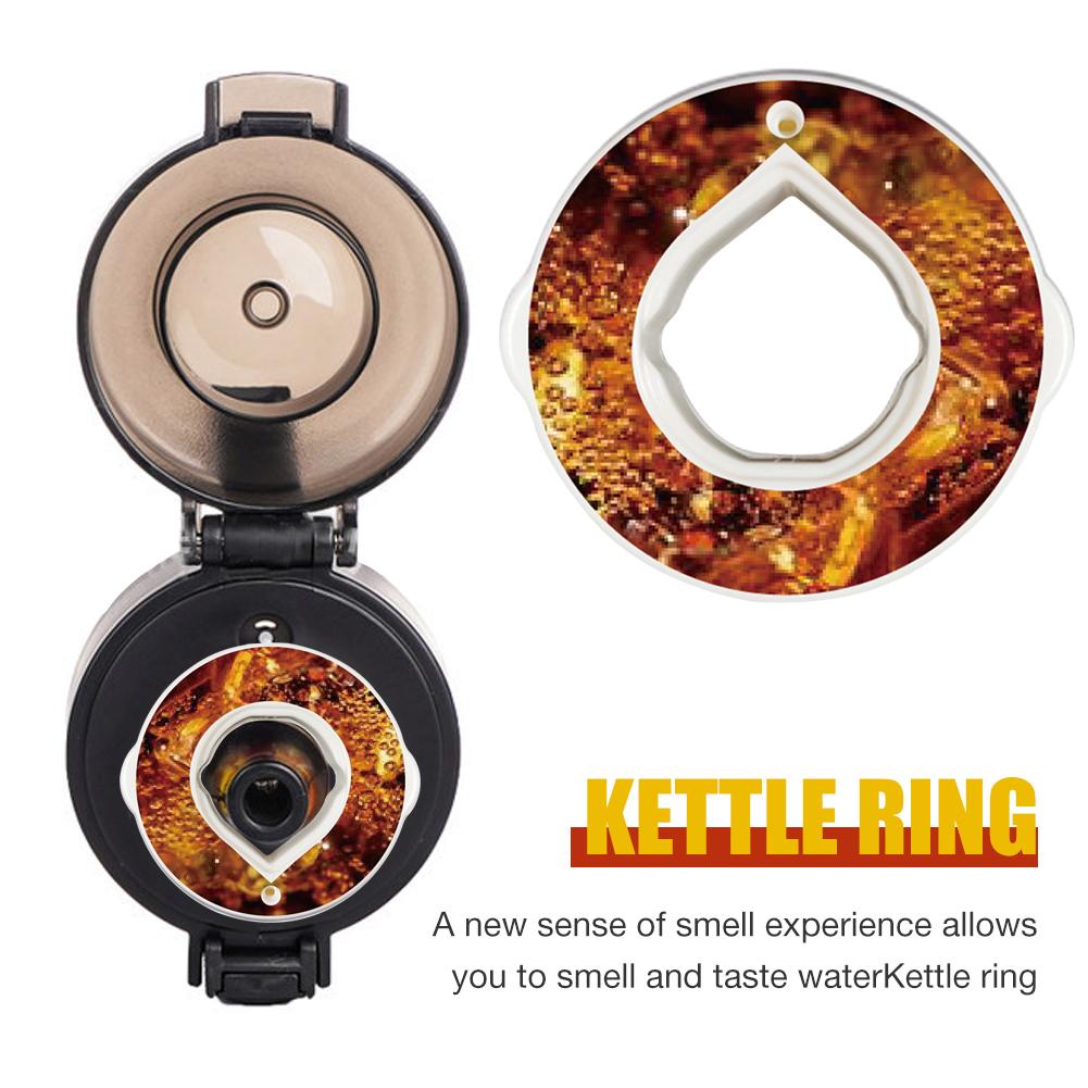 16pcs Fruit Fragrance Rings Creative Water Cup Fragrance Pod Healthy Multi-Flavor for Daily Exercise Drinking Water