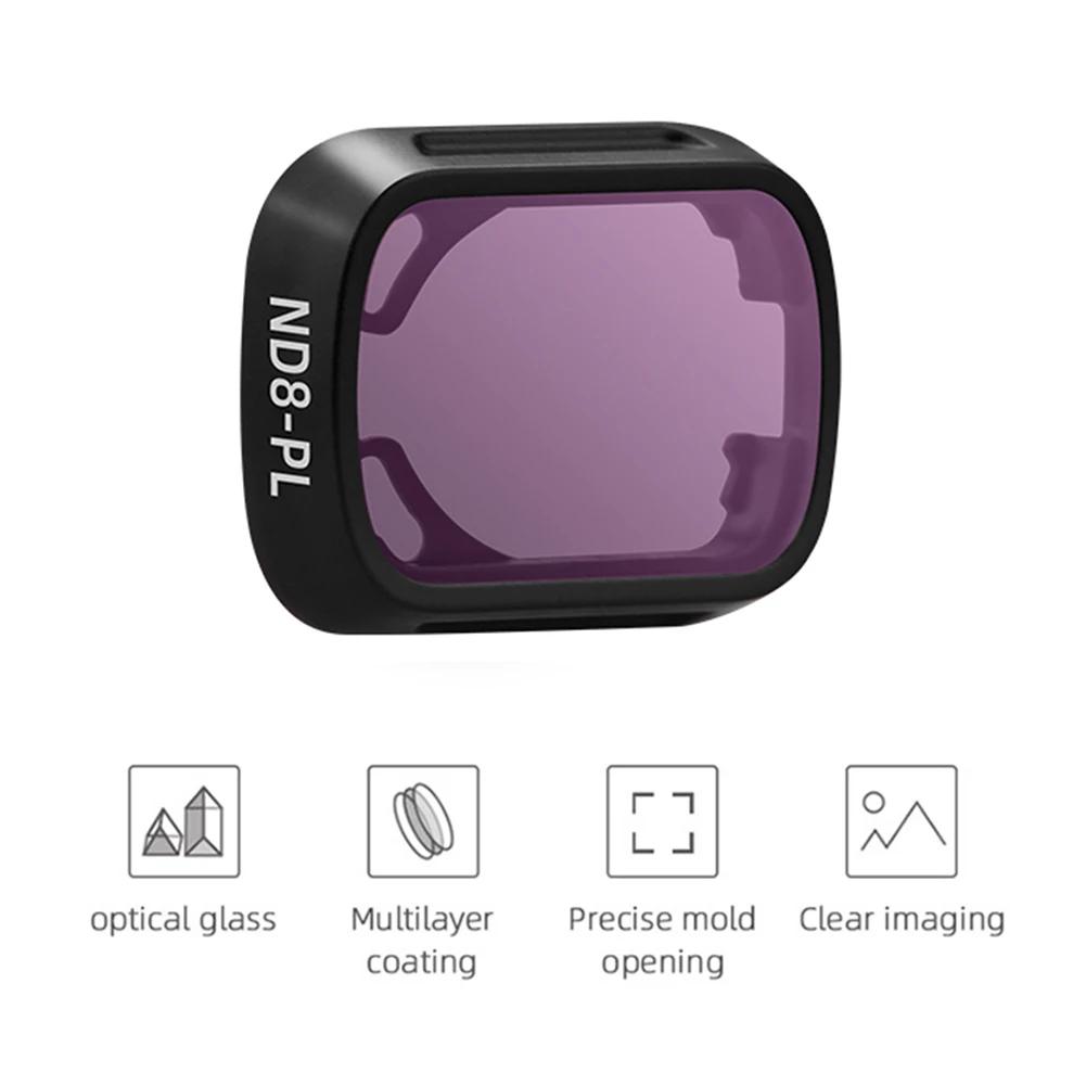 Aluminum Alloy Optical Glass Lens Filter Glass Protection Filter Lens UV CPL Replacement Drone Accessories for DJI Mini 3 Pro